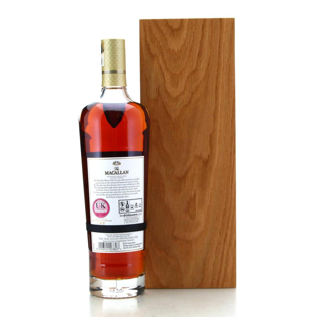 Macallan 25 Year Old Annual 2019 Release