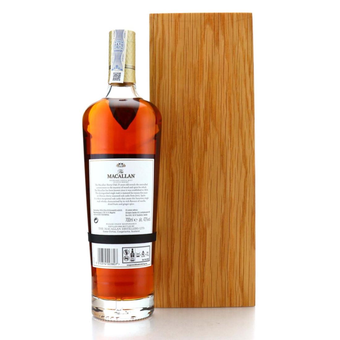 Macallan 25 Year Old Annual 2021 Release