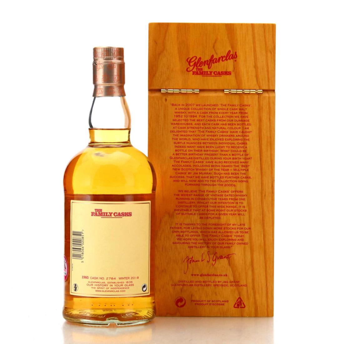 Glenfarclas 1985 Family Cask #2784 / Winter 2018