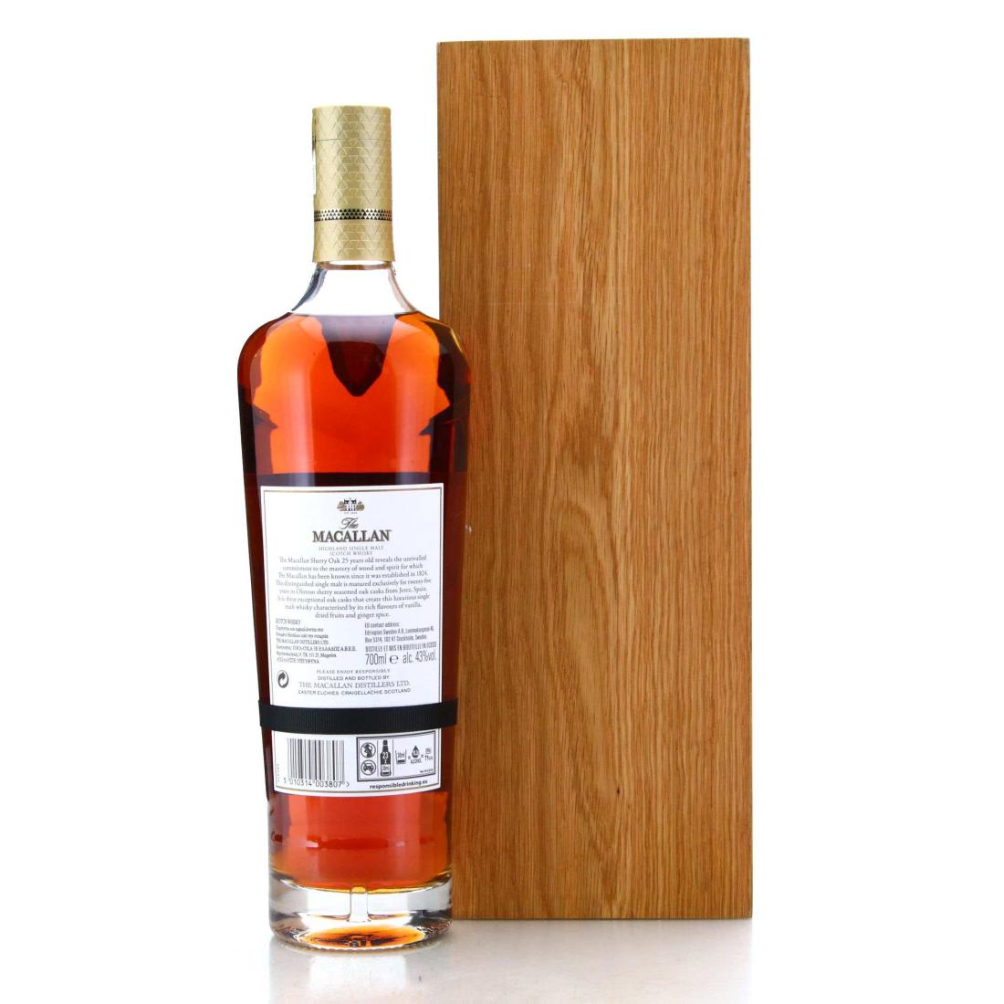 Macallan 25 Year Old Annual 2020 Release