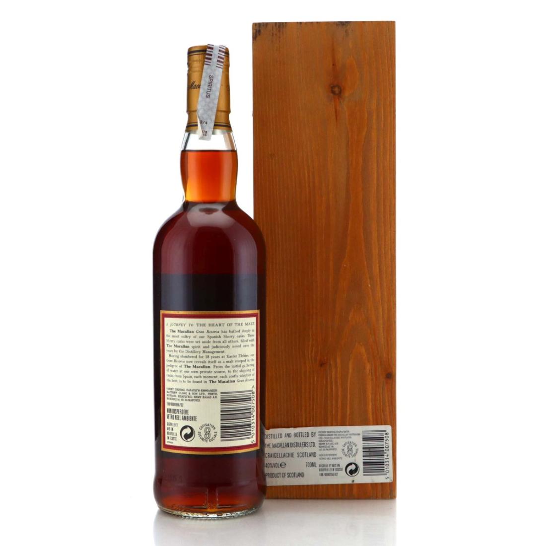 Macallan 1979 Gran Reserva 18 Year Old