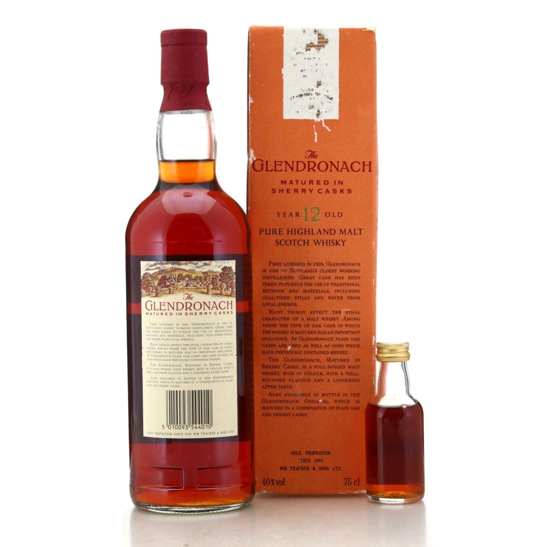Glendronach 12 Year Old Matured in Sherry Casks