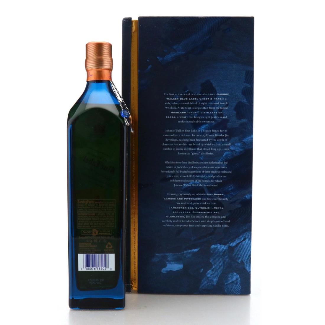 Johnnie Walker Blue Label Ghost & Rare Special Blend with Brora