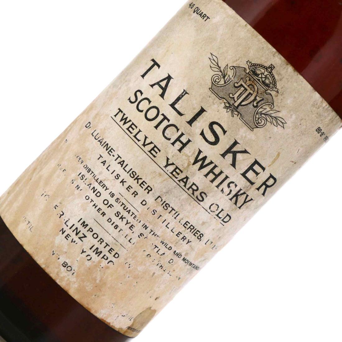 Talisker 12 Year Old - The Distillers Agency