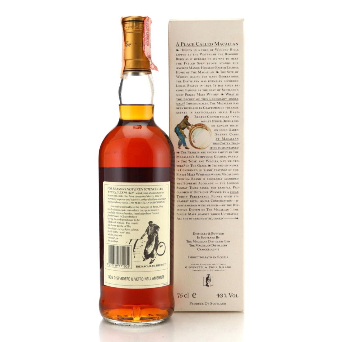 Macallan 1973 18 Year Old