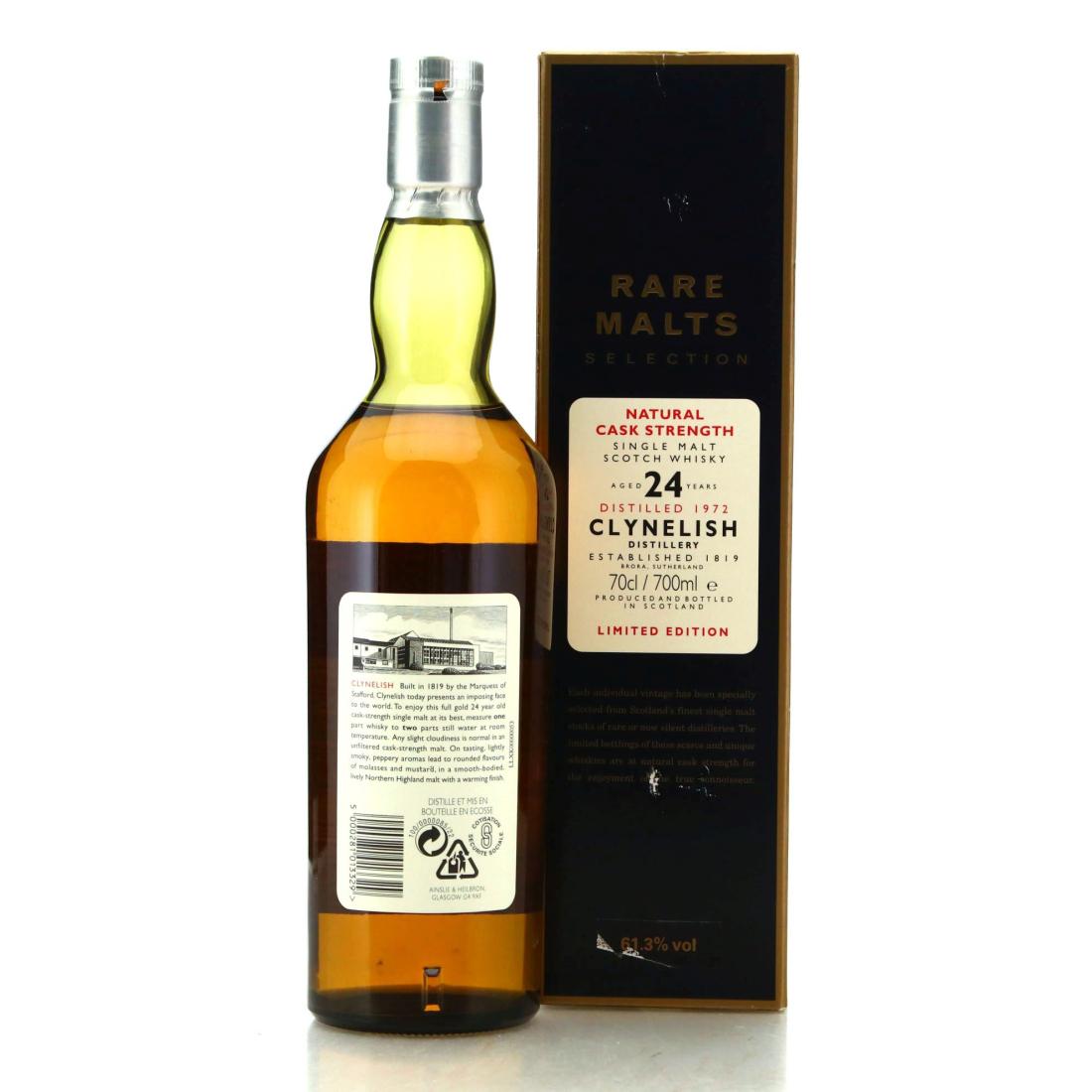 Clynelish 1972 Rare Malts Selection 24 Year Old
