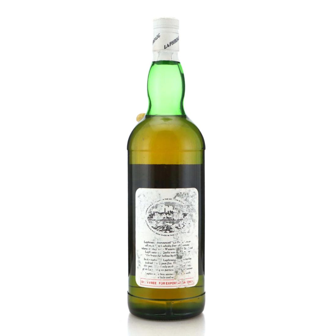 Laphroaig 10 Year Old 1 Litre early 1980s