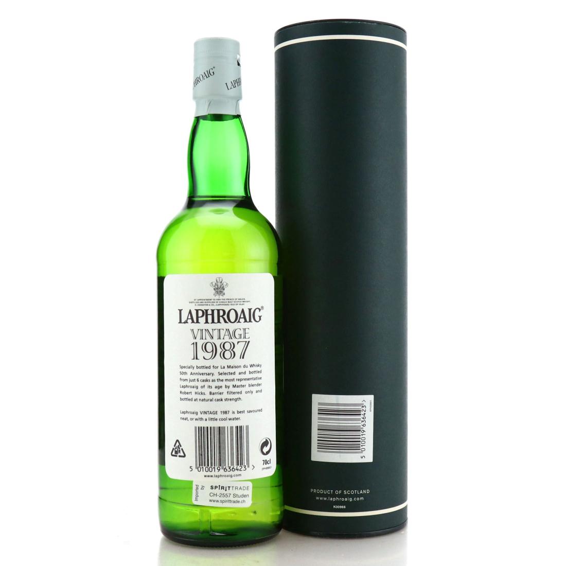 Laphroaig 1987 Vintage - 50th Anniversary