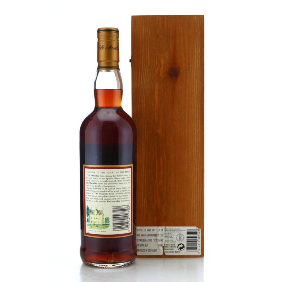 Macallan 1979 Gran Reserva 18 Year Old