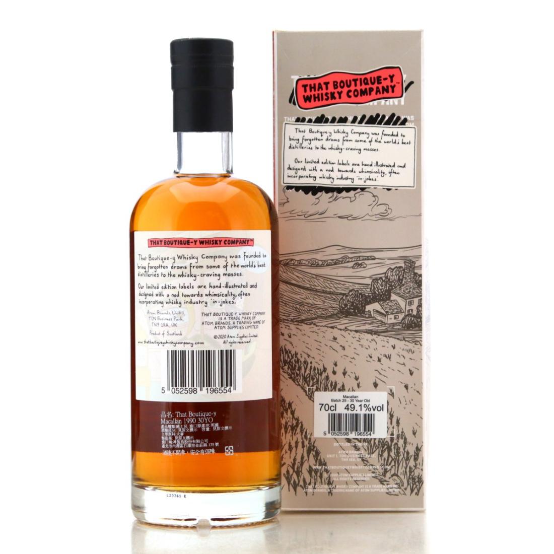 Macallan That Boutique-y Whisky Company 30 Year Old Batch 25