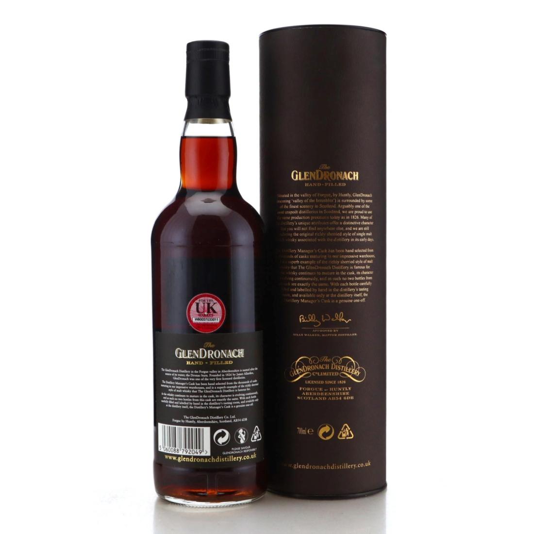 Glendronach 1992 Hand-Filled