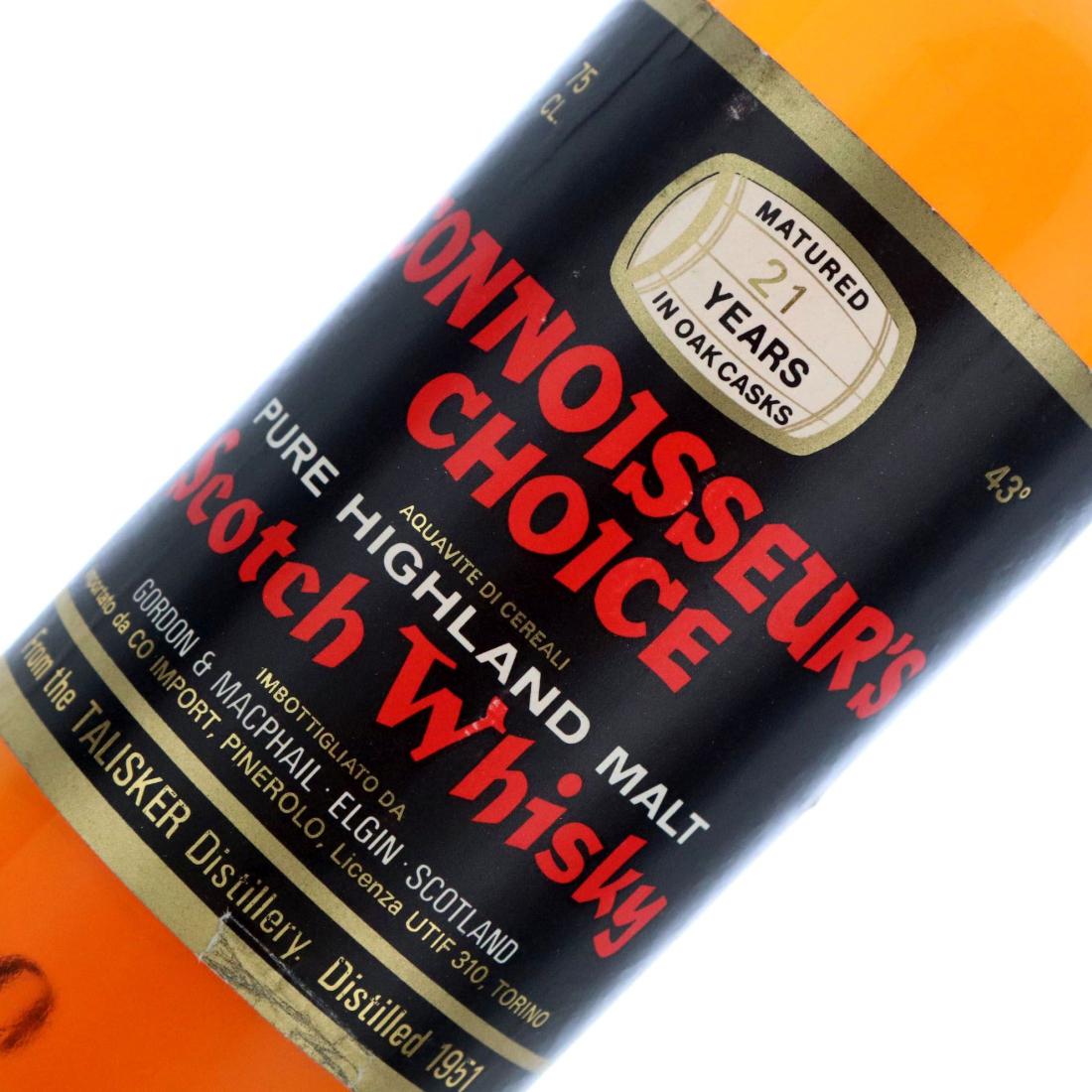 Talisker 1951 Connoisseurs Choice 21 Year Old