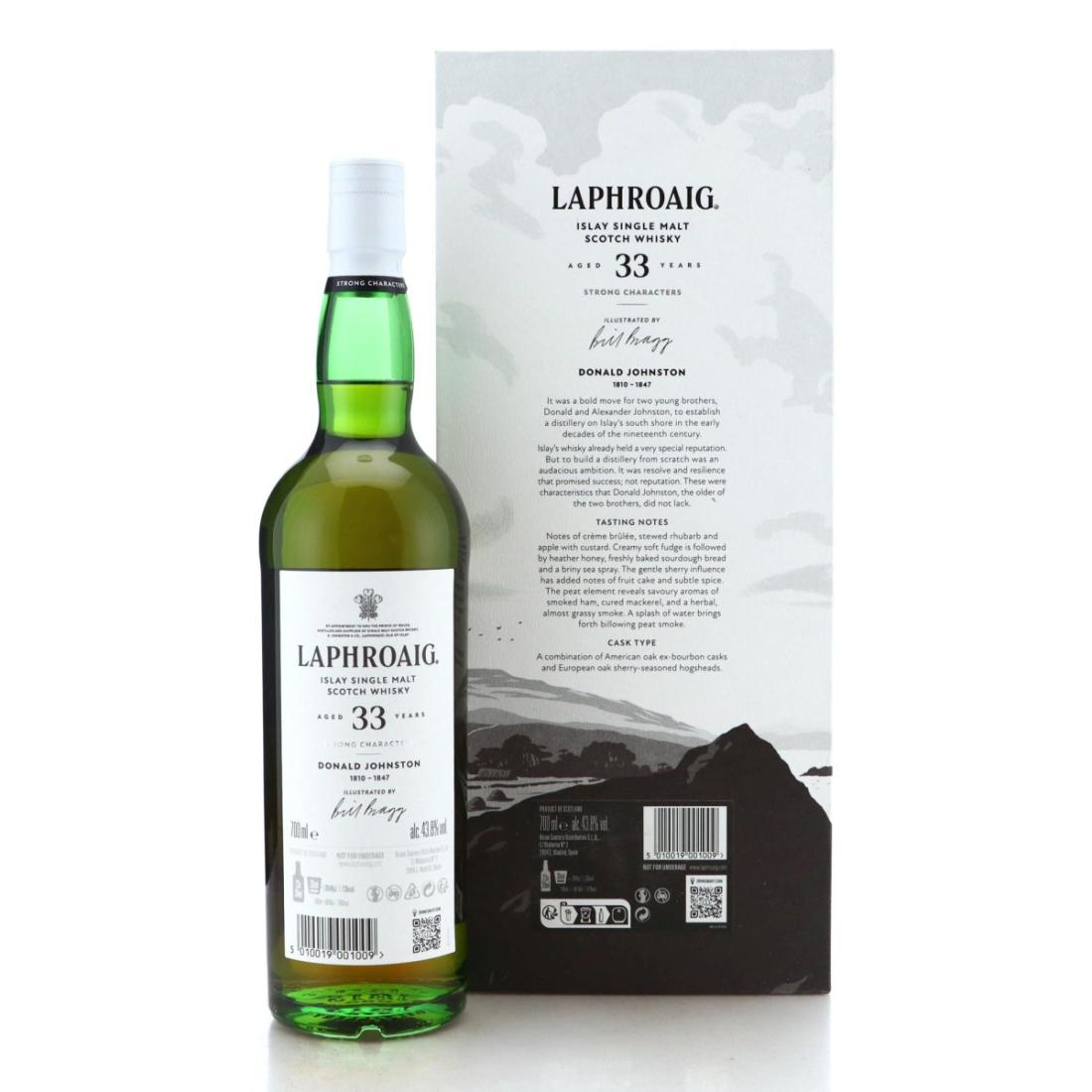 Laphroaig 33 Year Old Strong Characters