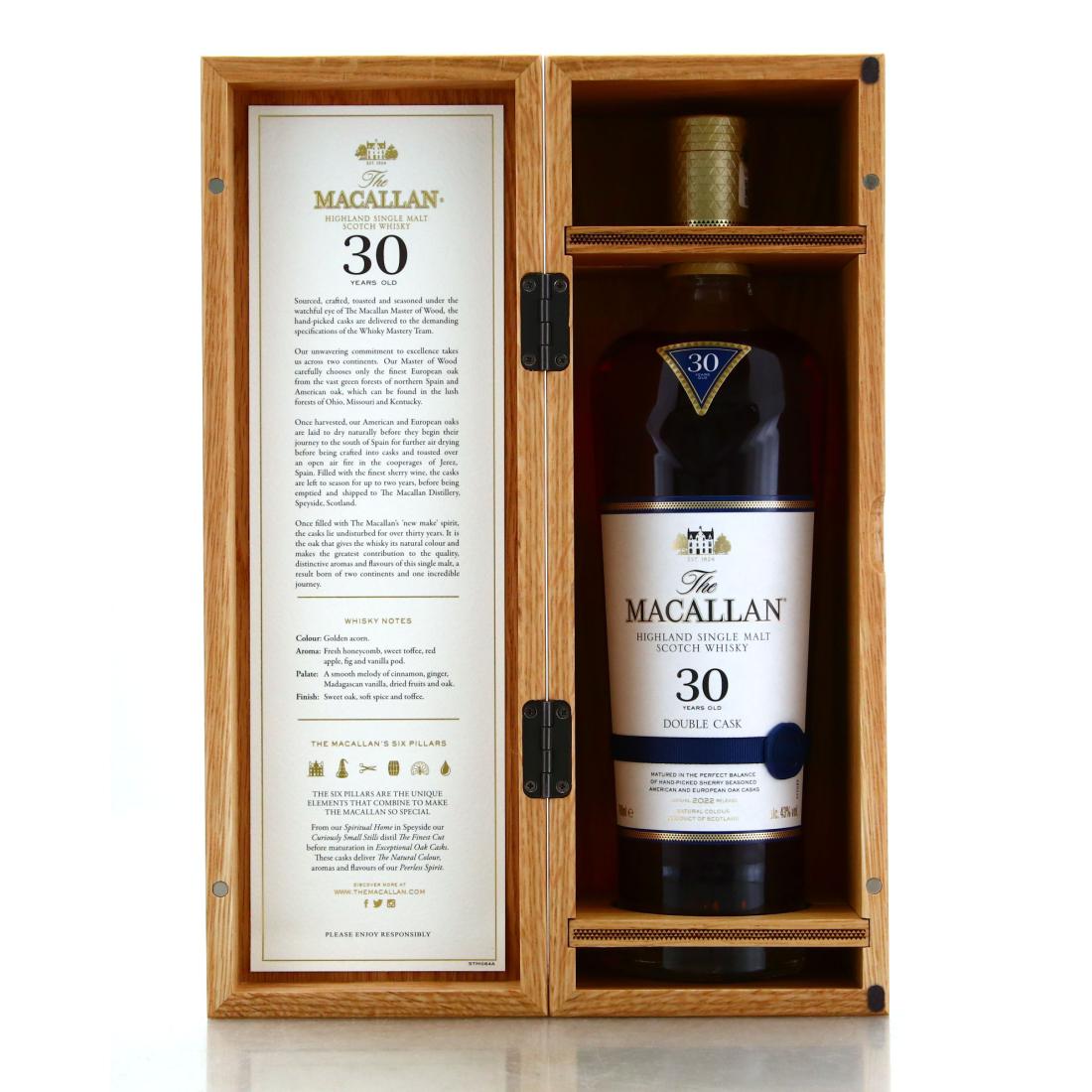 Macallan 30 Year Old Double Cask Annual 2022 Release