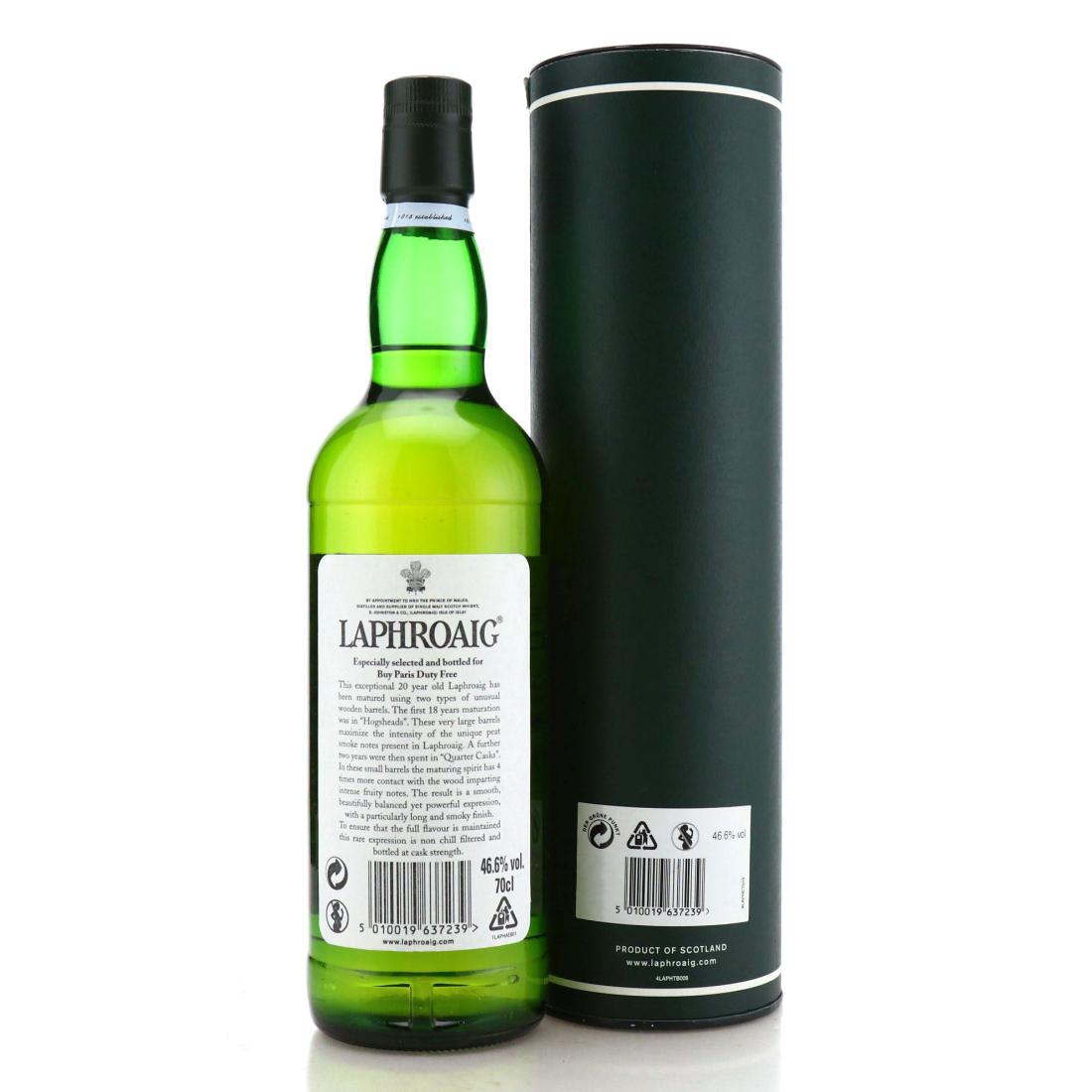 Laphroaig 20 Year Old Double Cask