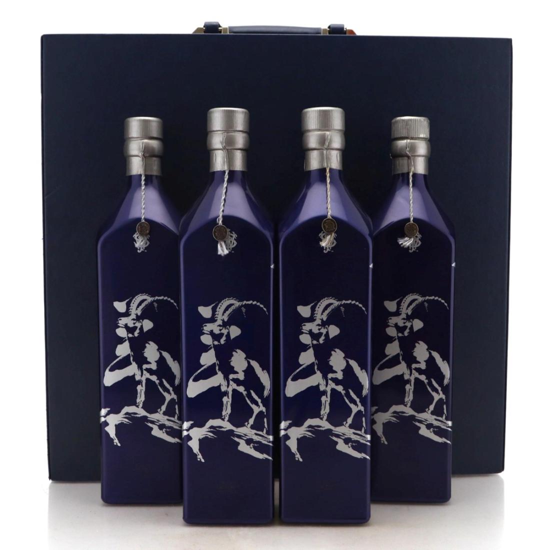Johnnie Walker Blue Label Year of the Ram - with Suitcase
