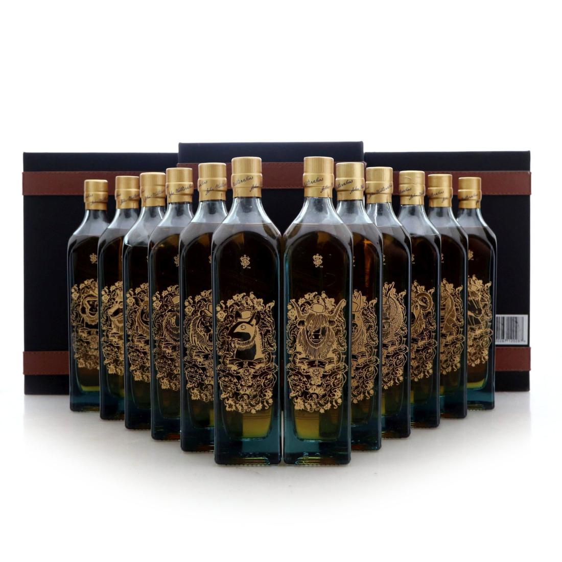 Johnnie Walker Blue Label Zodiac Set 12 x 20cl