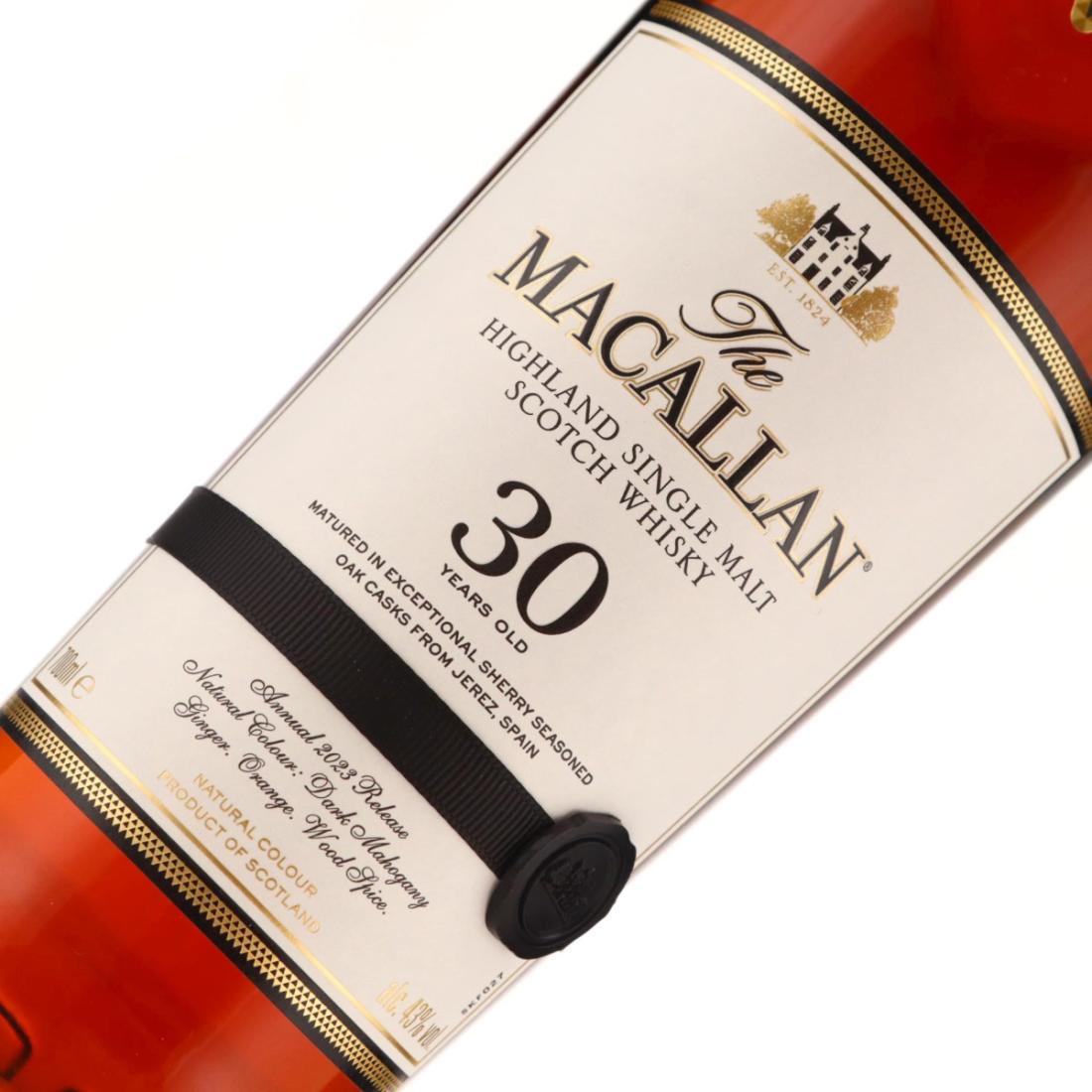 Macallan 30 Year Old Annual 2023 Release