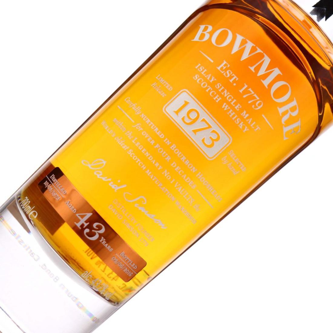 Bowmore 1973 43 Year Old