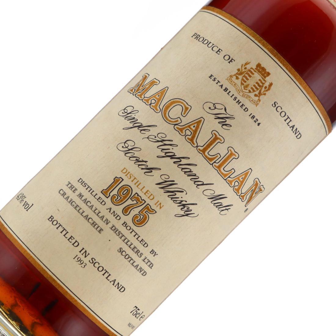 Macallan 1975 18 Year Old
