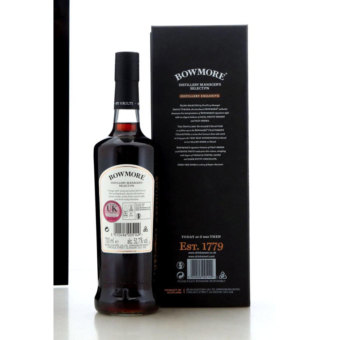 Bowmore 1997 Distillery Manager's Selection