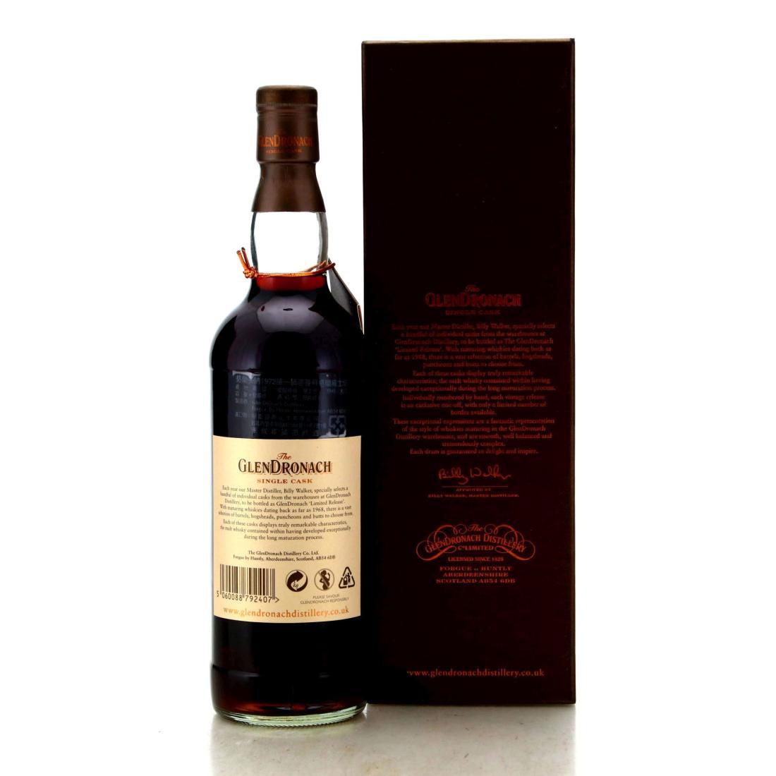 Glendronach 1972 Single Cask 38 Year Old