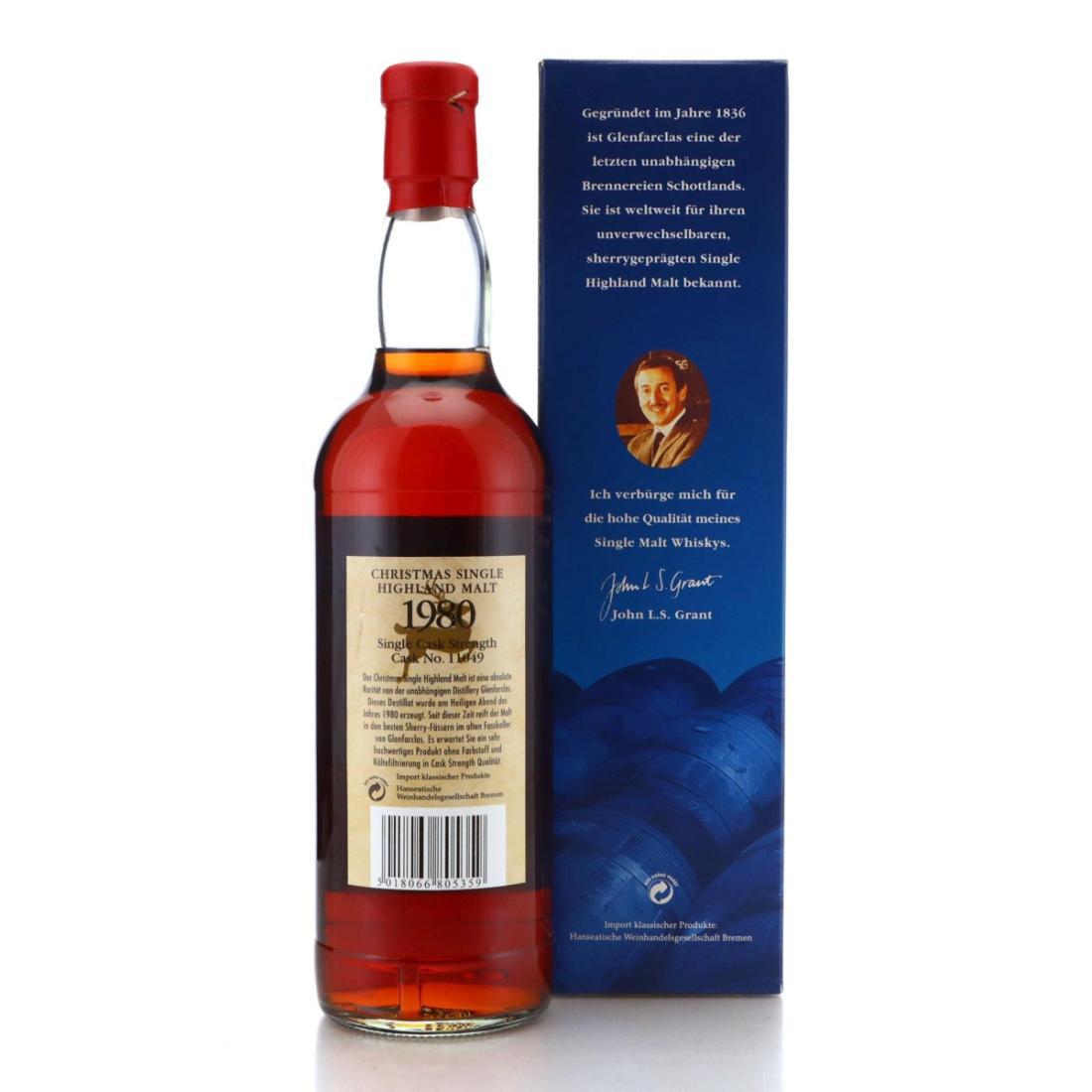 Glenfarclas 1980 Single Sherry Cask Christmas Edition