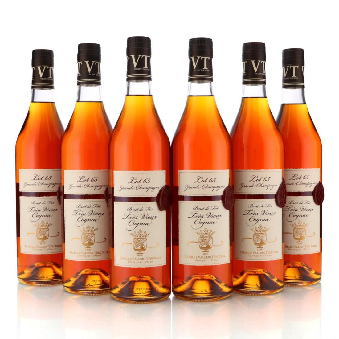 Famille Vallein-Tercinier Lot 65 Brut de Fût Grande Champagne Cognac