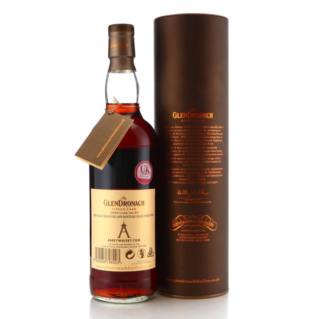 Glendronach 1993 Single Cask 20 Year Old