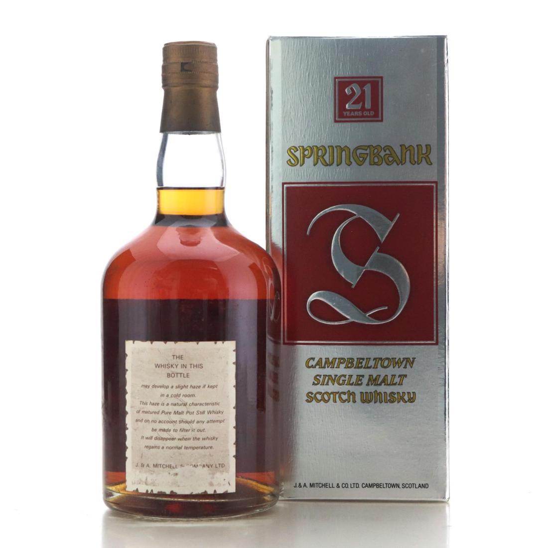 Springbank 21 Year Old - John Mitchell