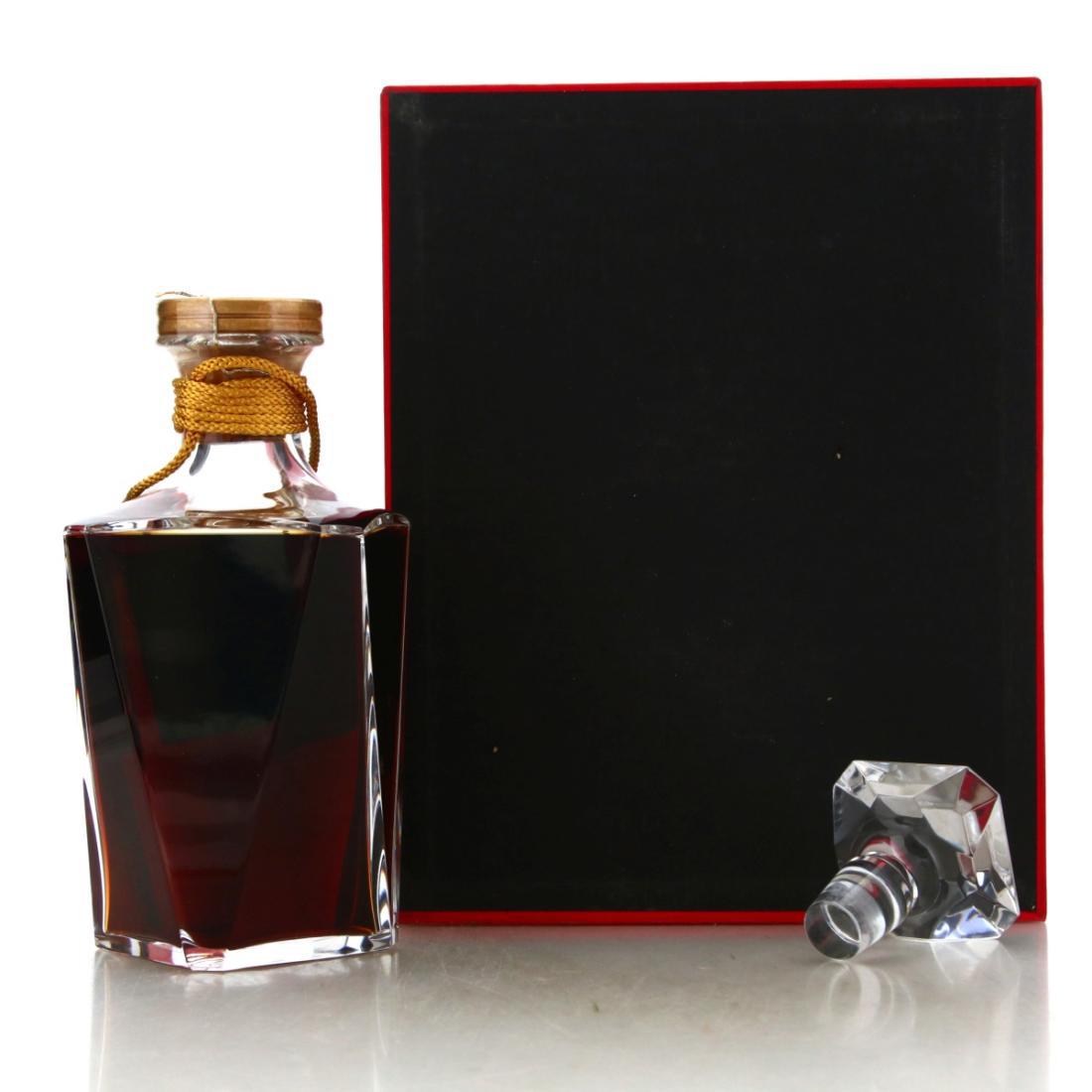 Martell Cordon Bleu Cognac Baccarat Decanter 1970s