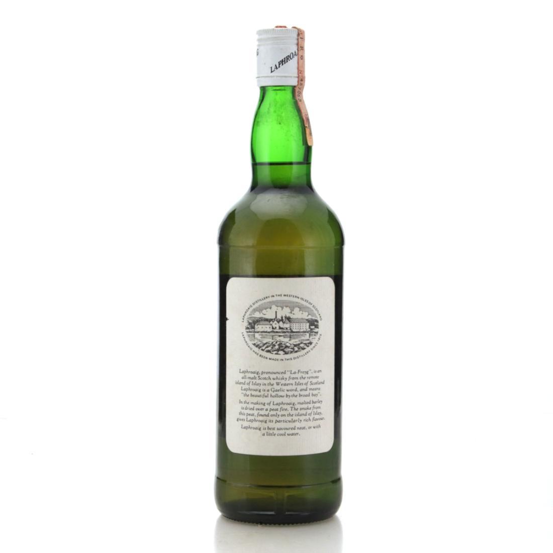 Laphroaig 10 Year Old early 1980s / Cinzano Import
