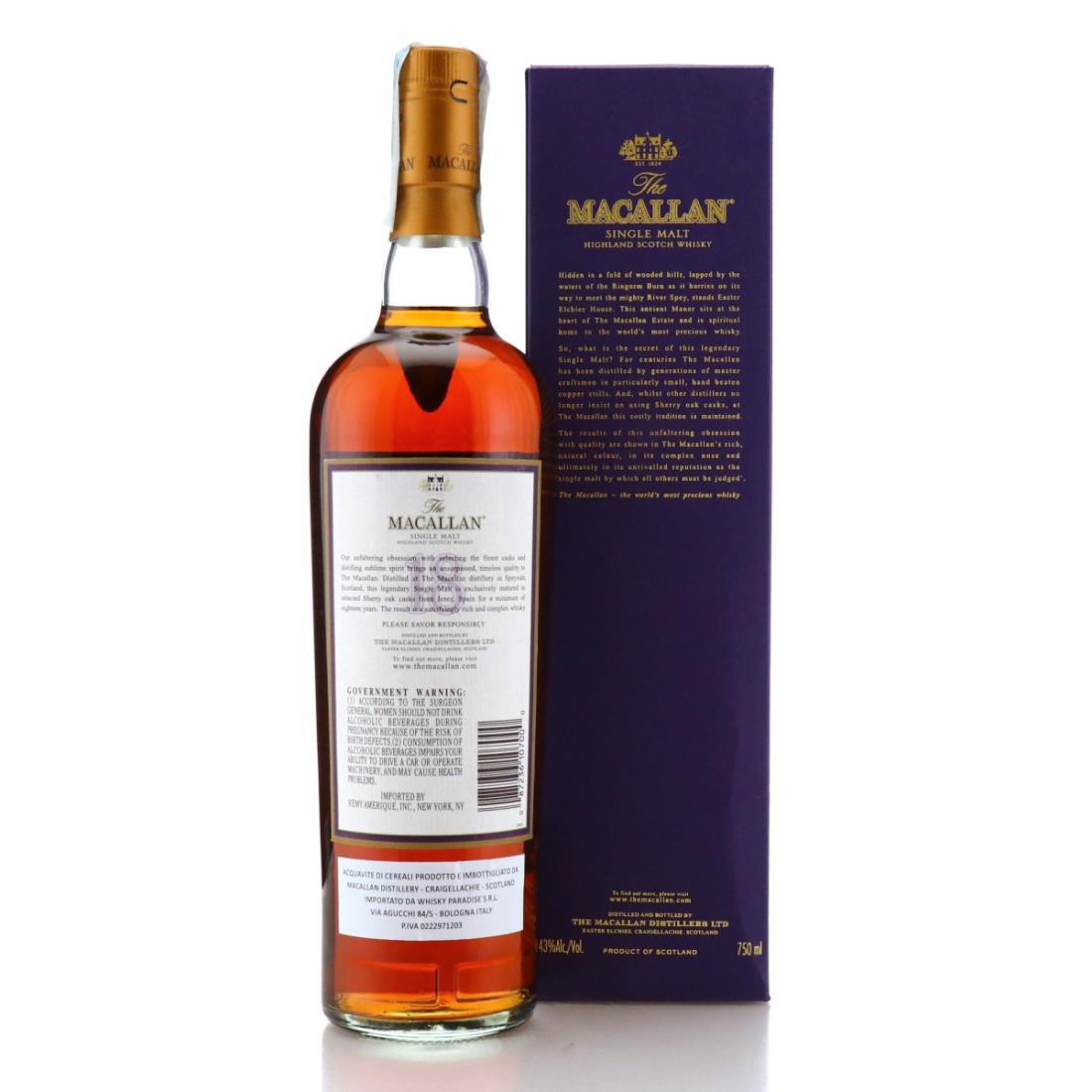 Macallan 1988 18 Year Old