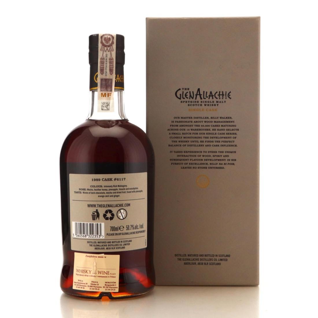 Glenallachie 1989 Single Cask 31 Year Old
