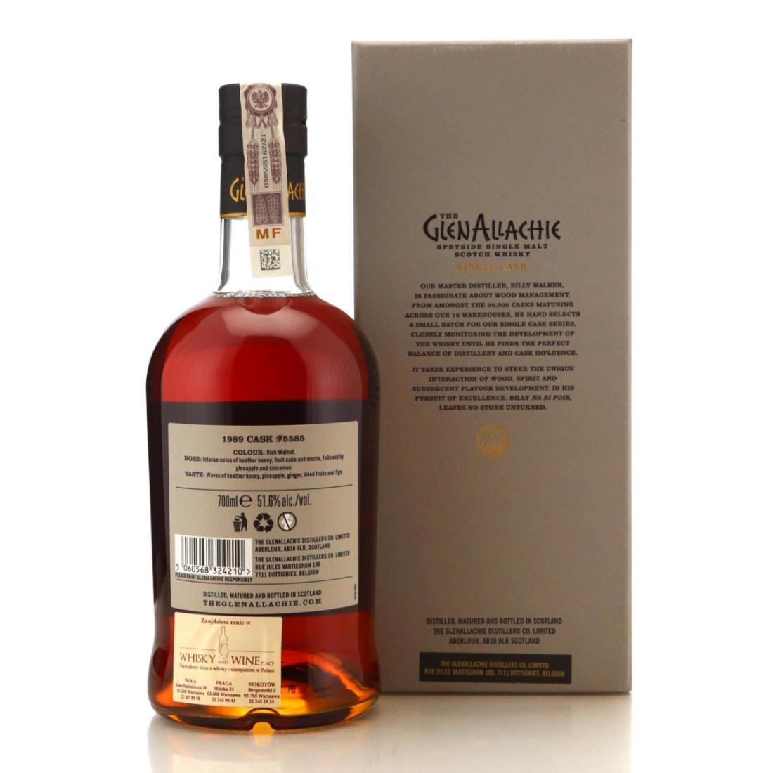 Glenallachie 1989 Single Cask 32 Year Old #5585 Batch 4
