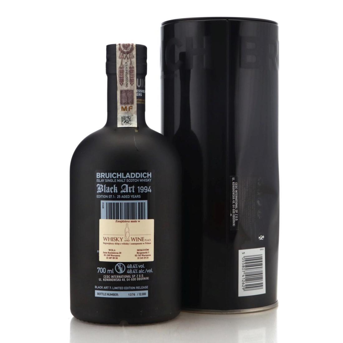 Bruichladdich 1994 Black Art 25 Year Old Edition 07.1