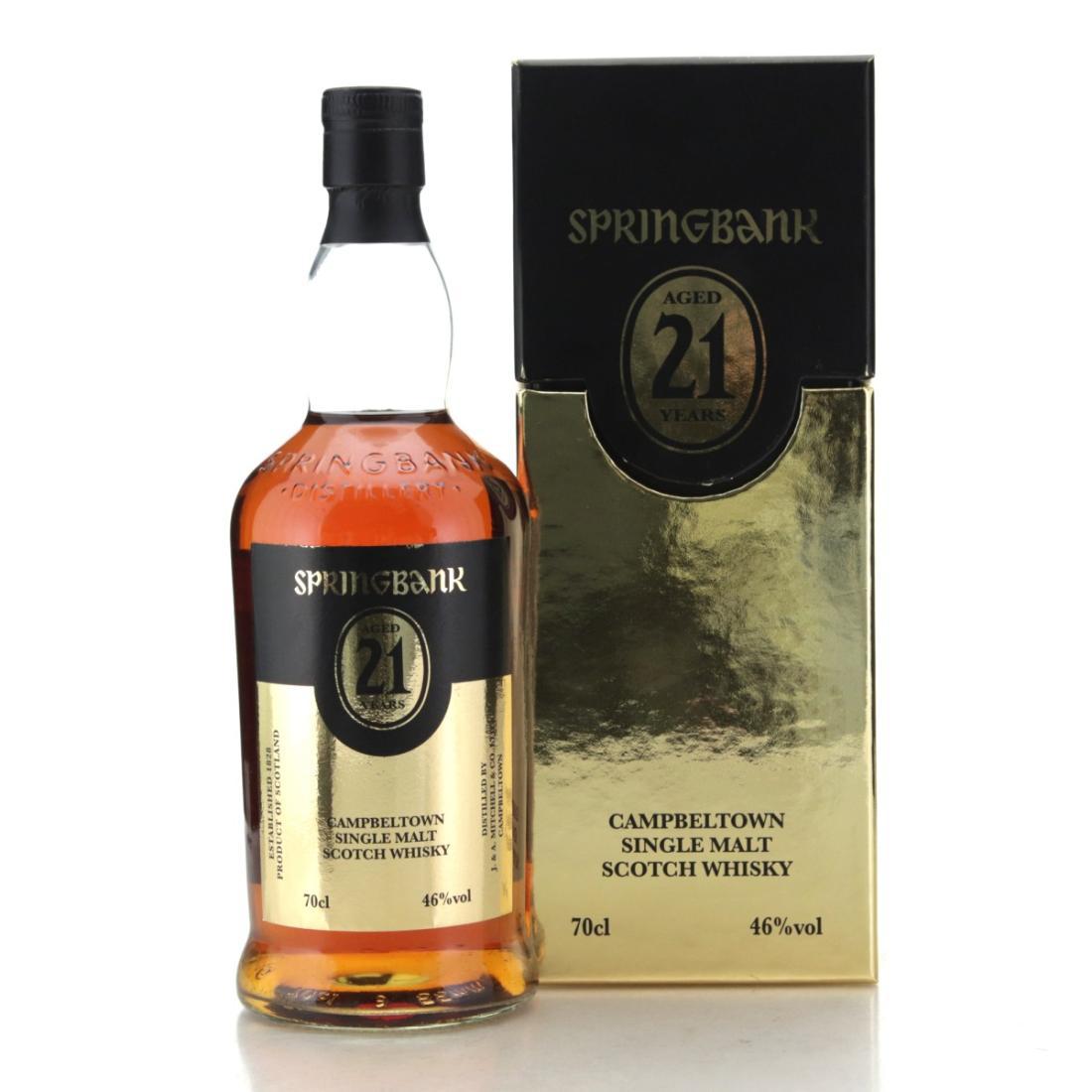 Springbank 21 Year Old 2012 Release