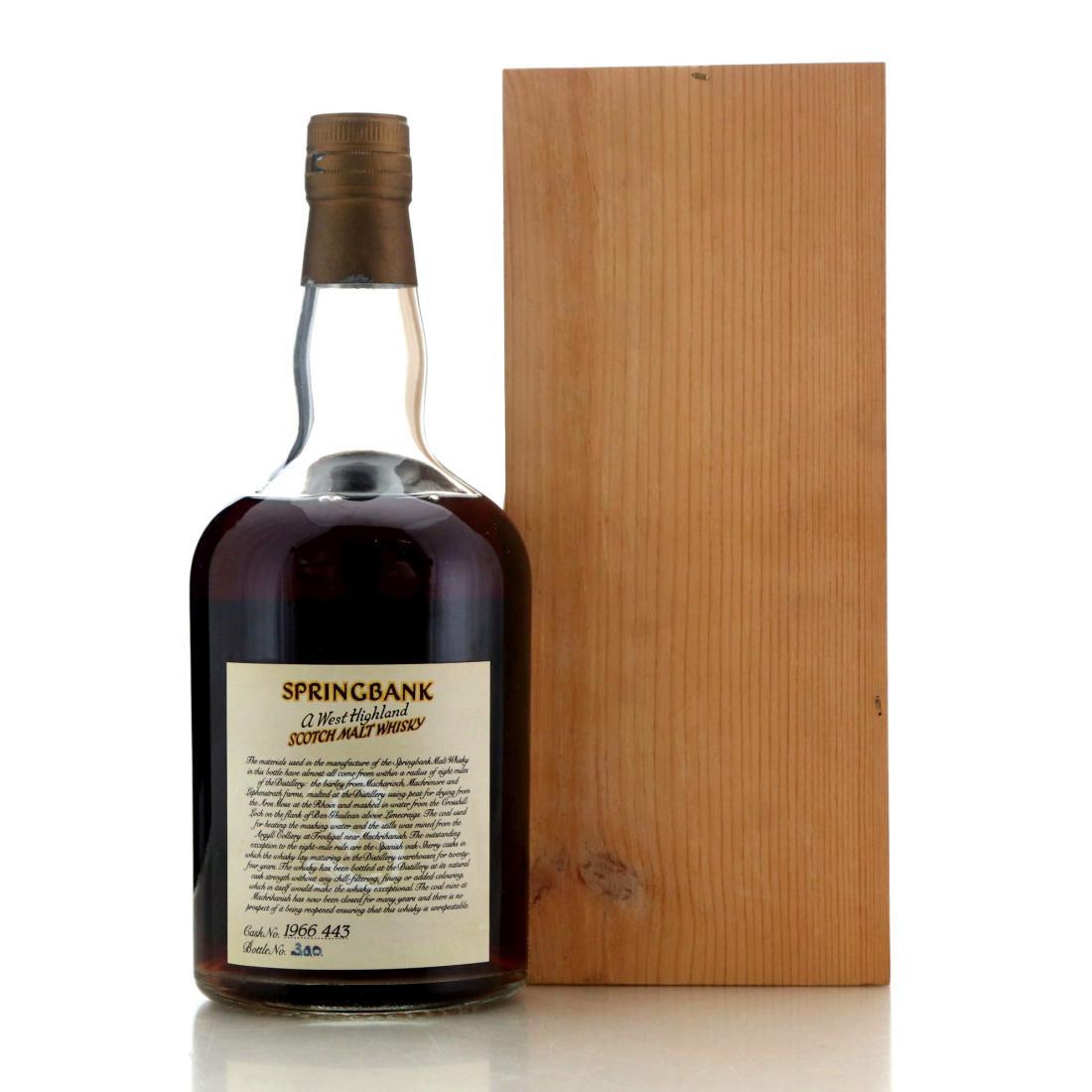 Springbank 1966 'Local Barley' 24 Year Old
