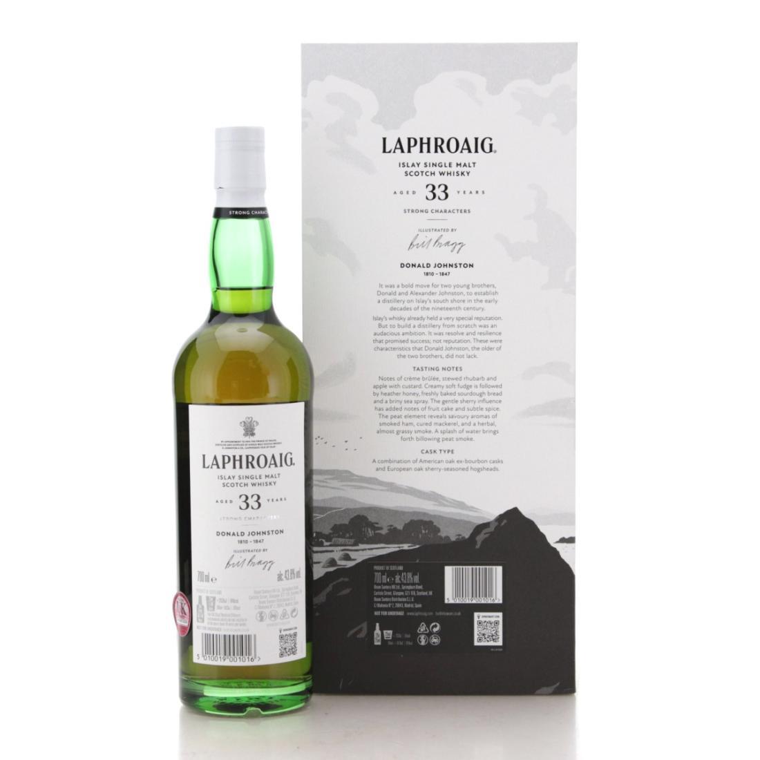 Laphroaig 33 Year Old Strong Characters