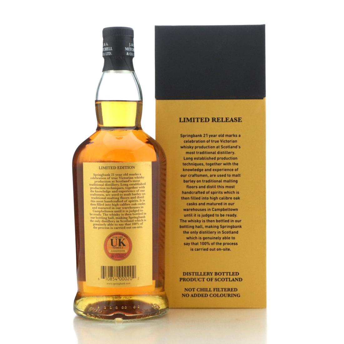 Springbank 21 Year Old