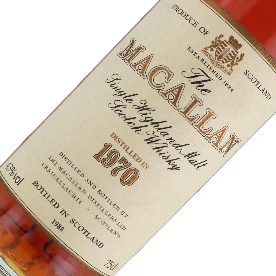 Macallan 1970 18 Year Old
