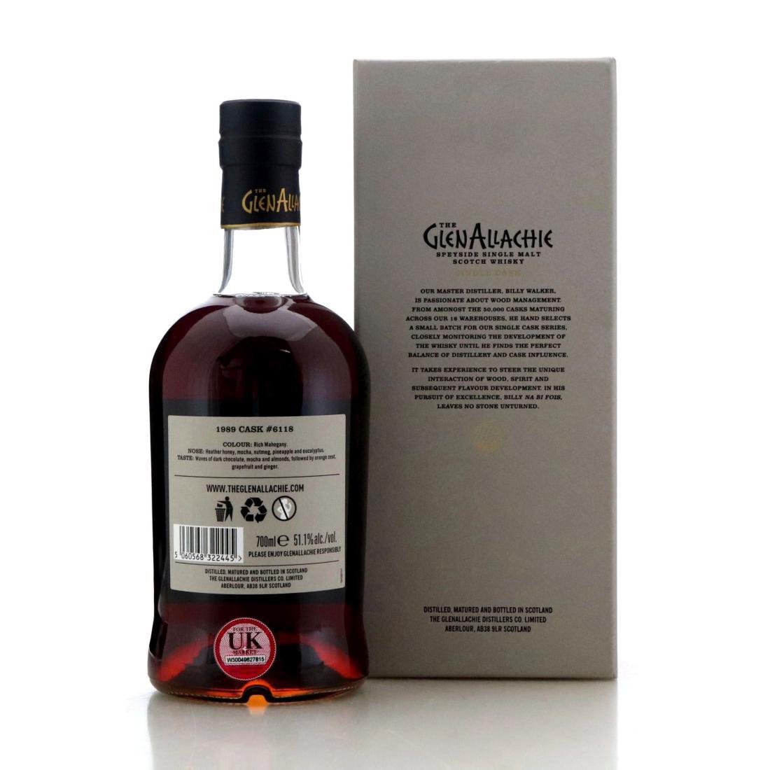 Glenallachie 1989 Single Cask 31 Year Old #6118
