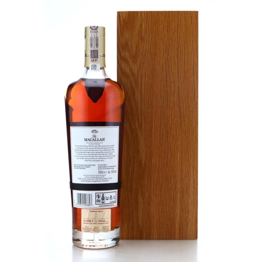 Macallan 25 Year Old Annual 2021 Release