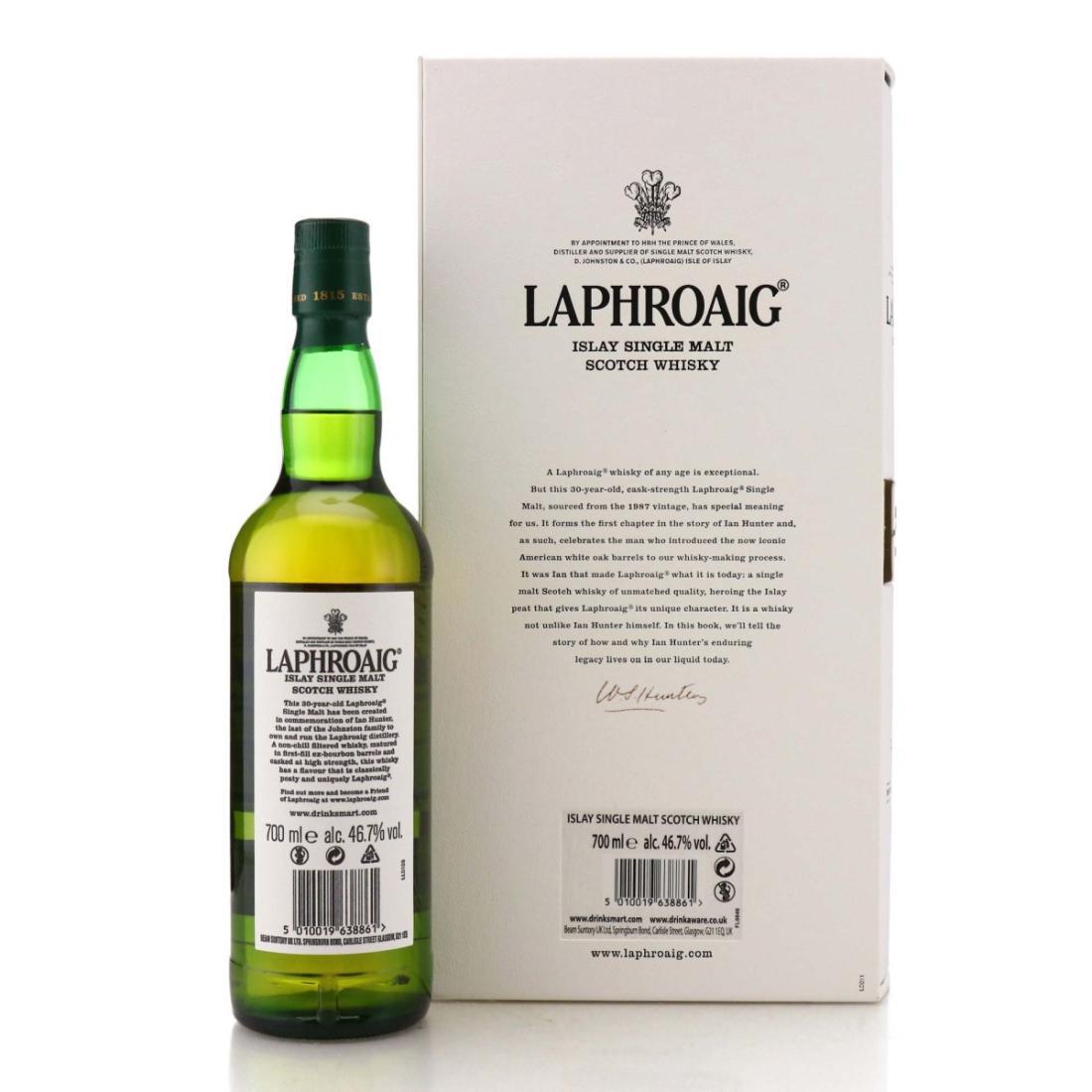 Laphroaig 30 Year Old The Ian Hunter Story