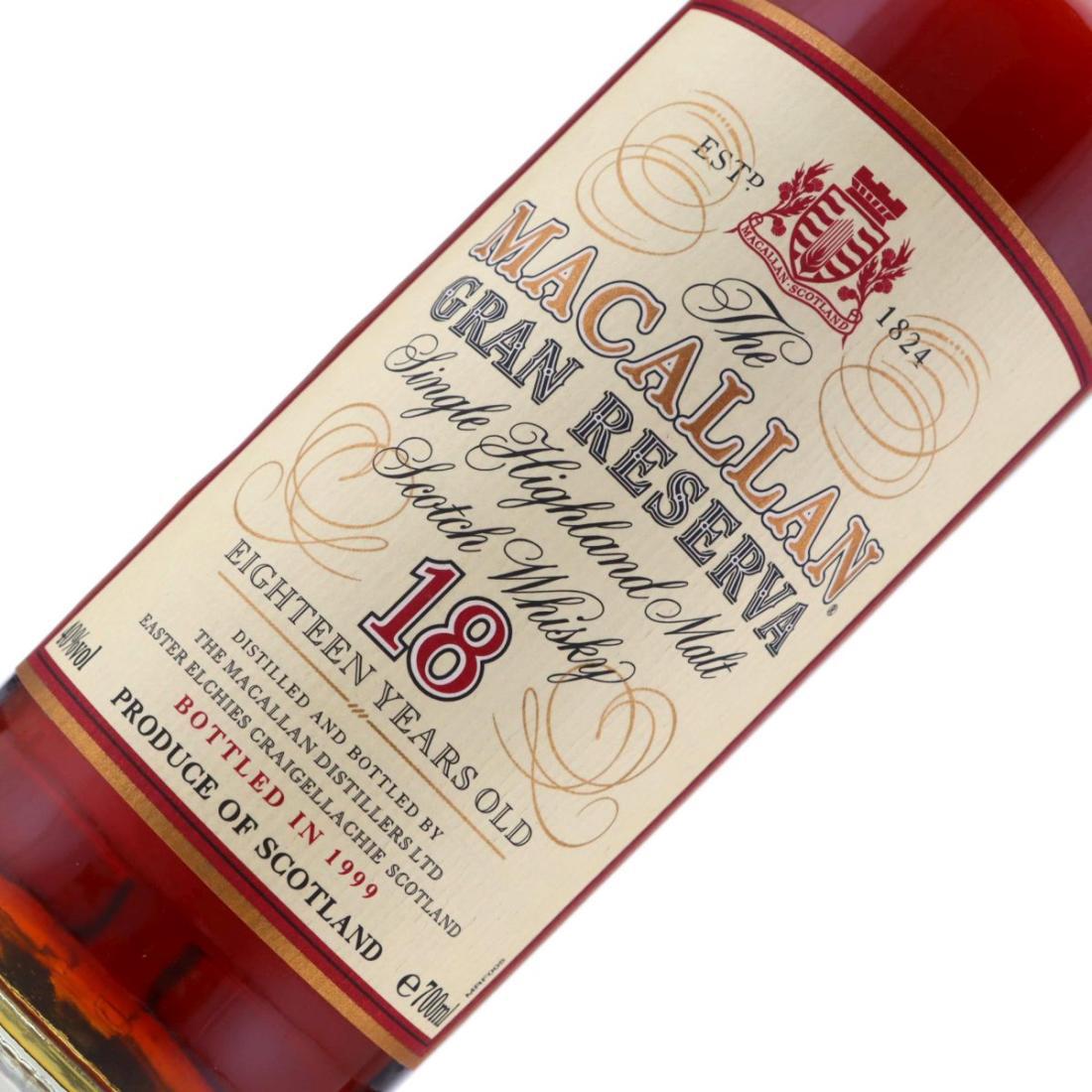 Macallan 1980 Gran Reserva 18 Year Old