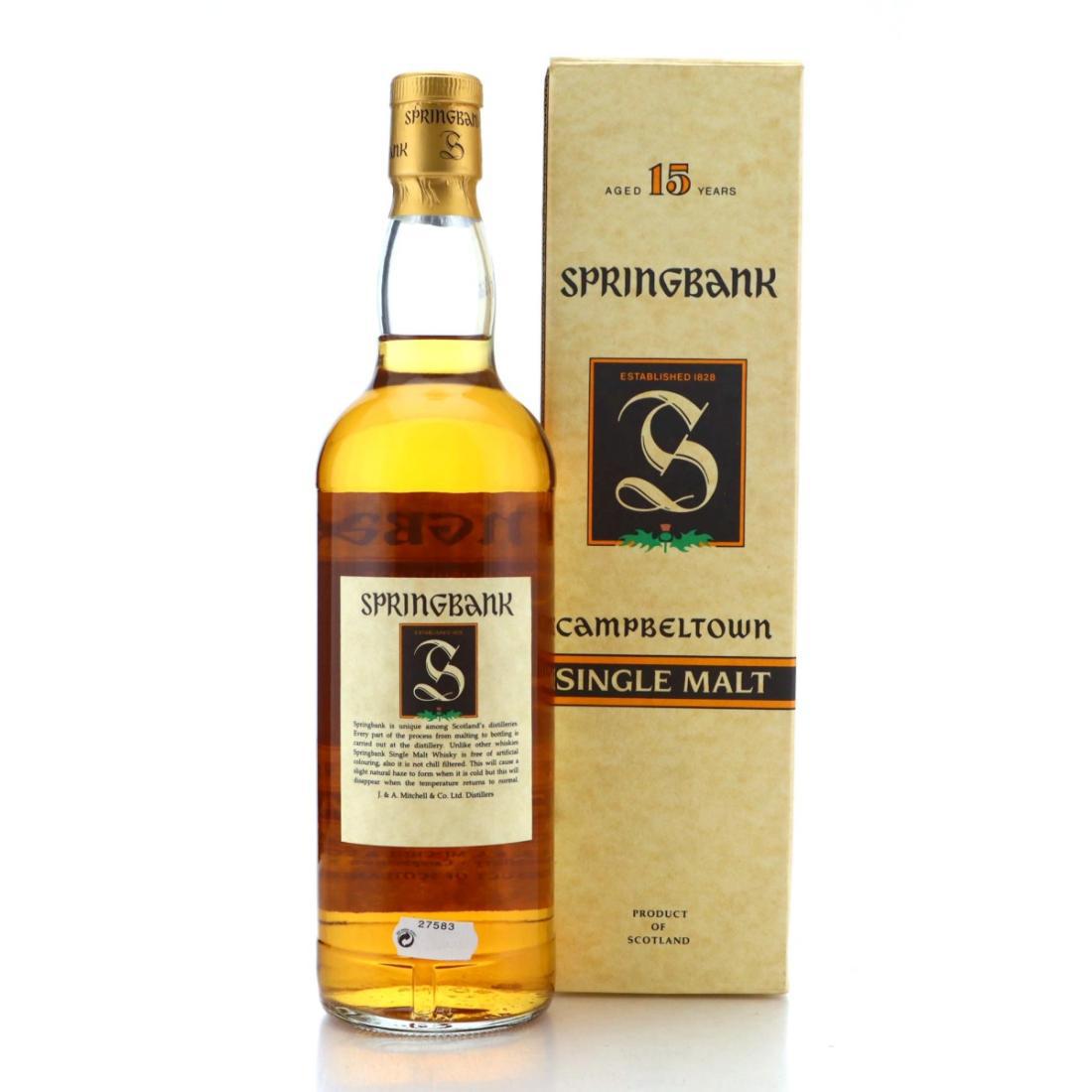 Springbank 15 Year Old