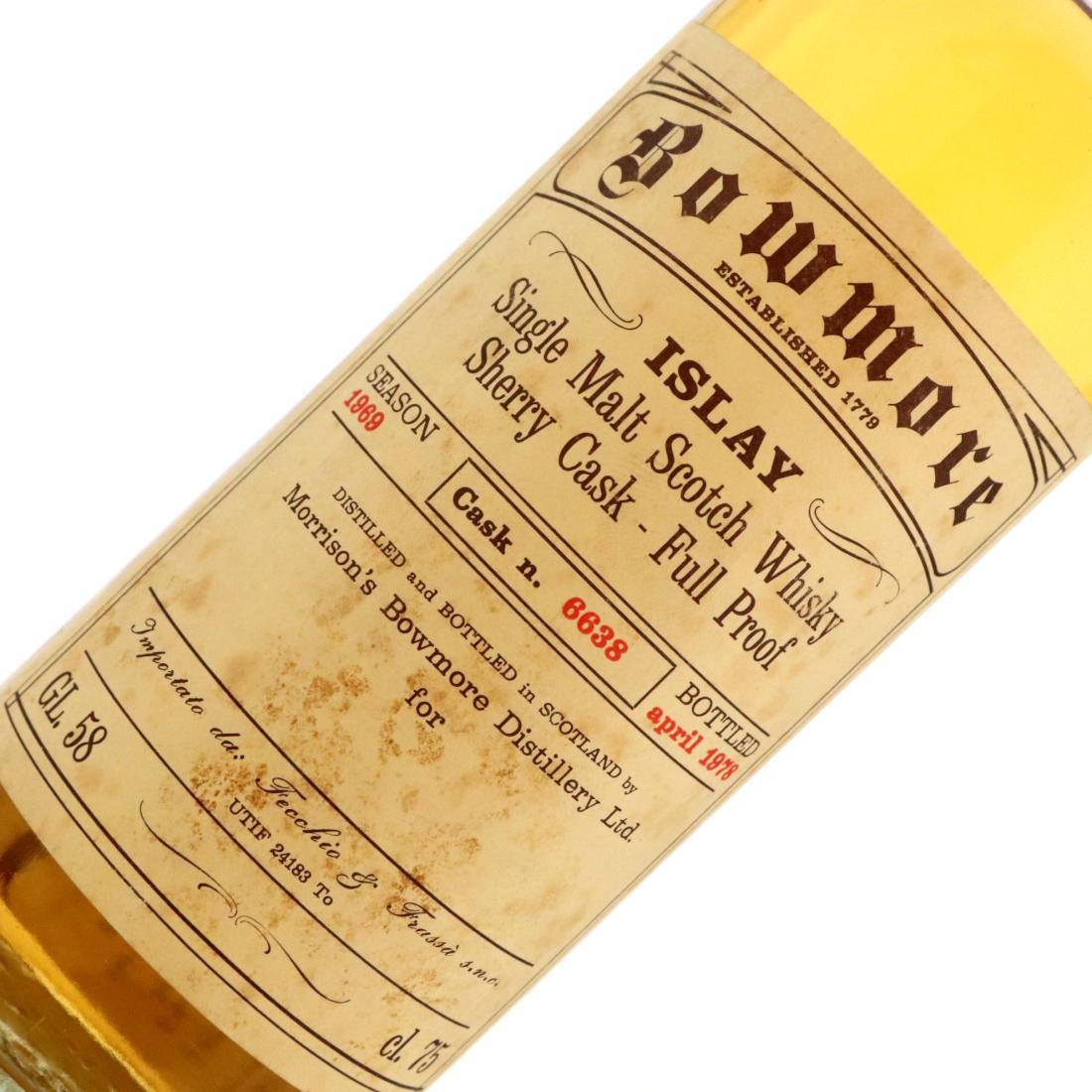 Bowmore 1969 Sherry Cask - Full Proof