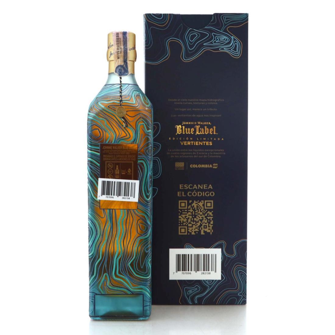 Johnnie Walker Blue Label Aguas De Vida Vertientes Aquamarina