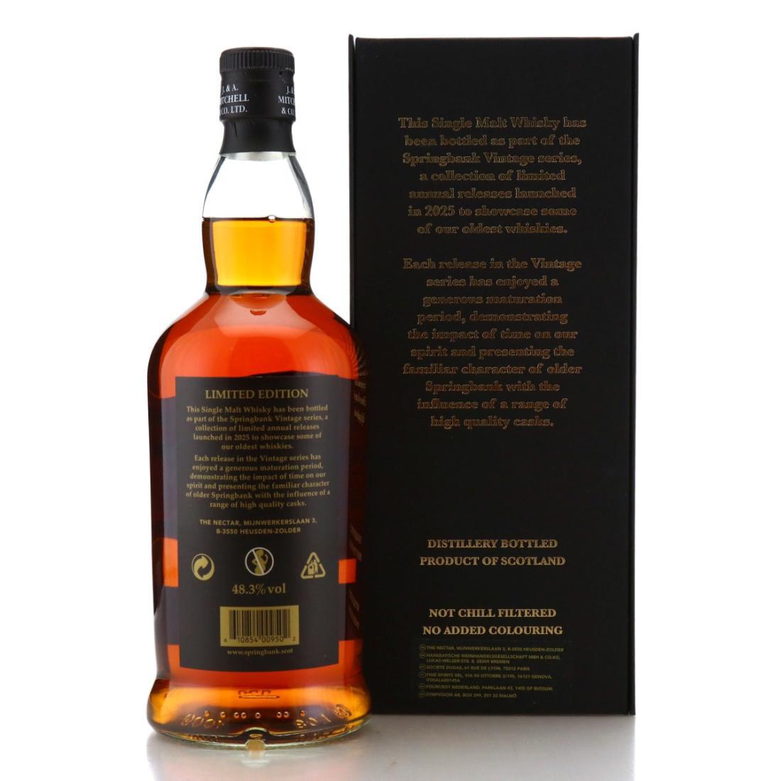 Springbank 1998 Vintage