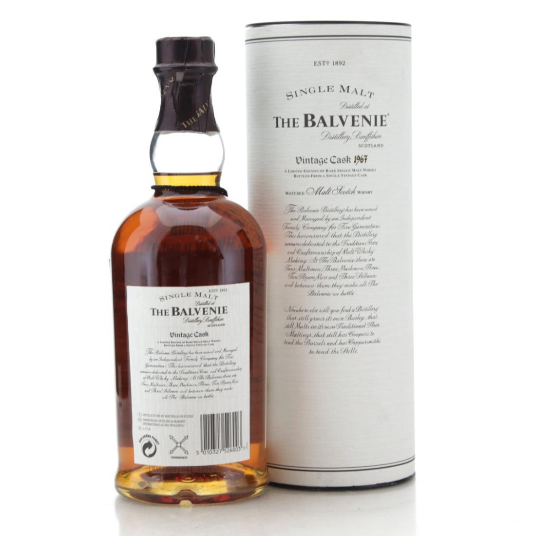 Balvenie 1967 Vintage Cask